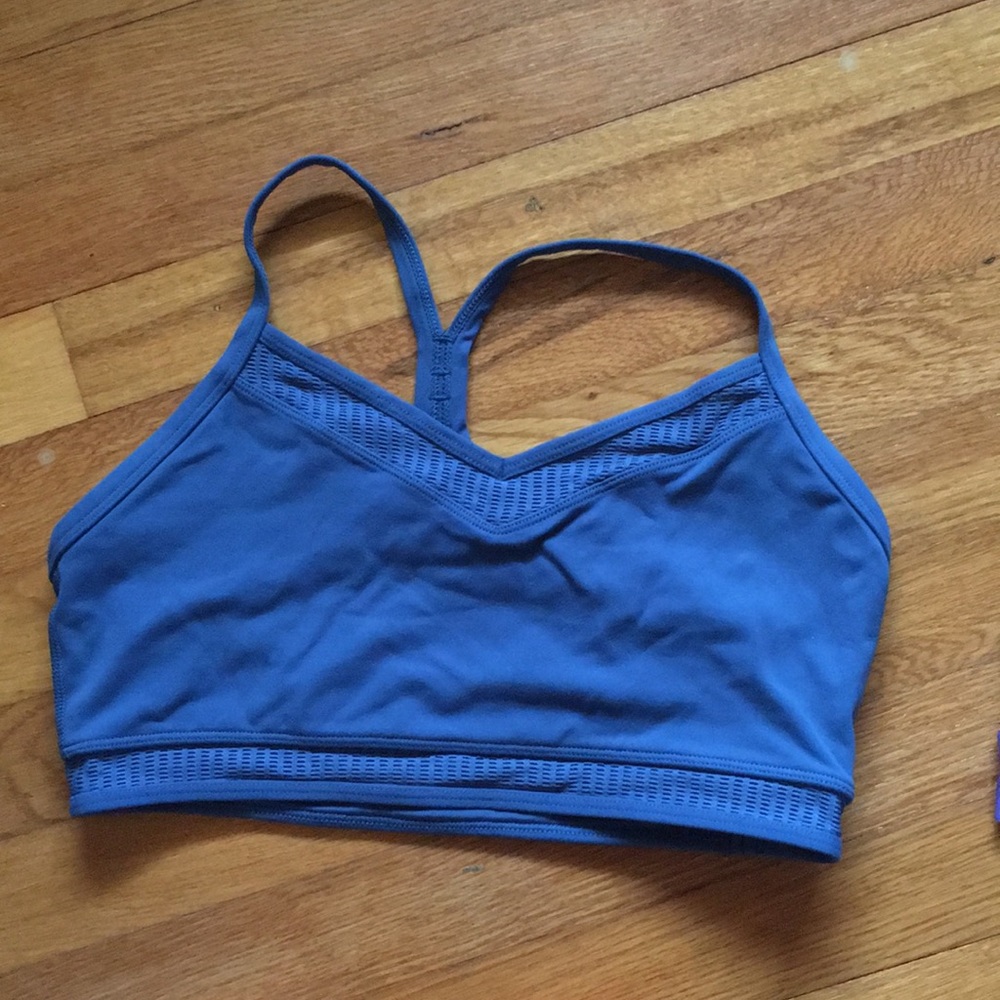 Lorna Jane teal sports bra